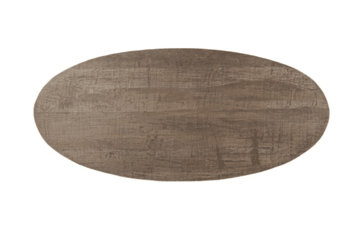 Eiffel 94" Oval Dining Table - Image 2